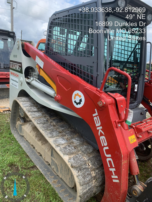 2020 Takeuchi TL12R2-CR Cab, Rubber Track