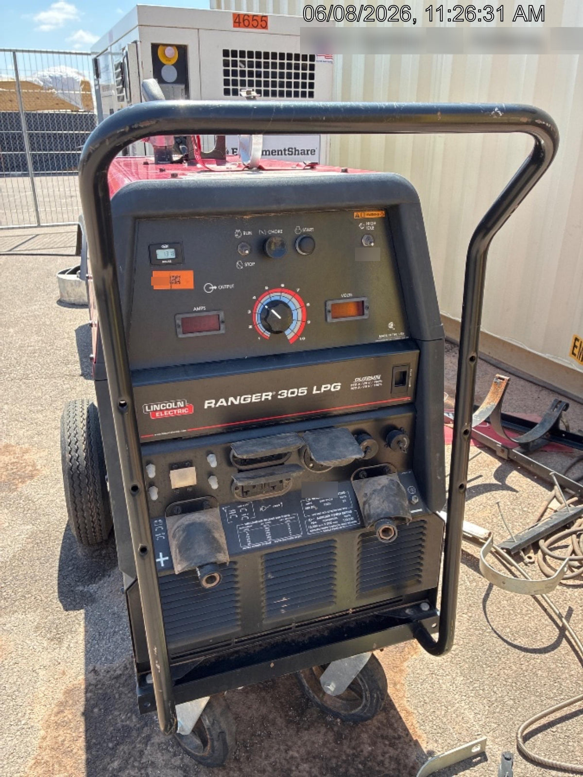 2024 Lincoln Electric Ranger 305 LPG Ranger 305 LPG (KOHLER) ONEPAK K5168-1 Red