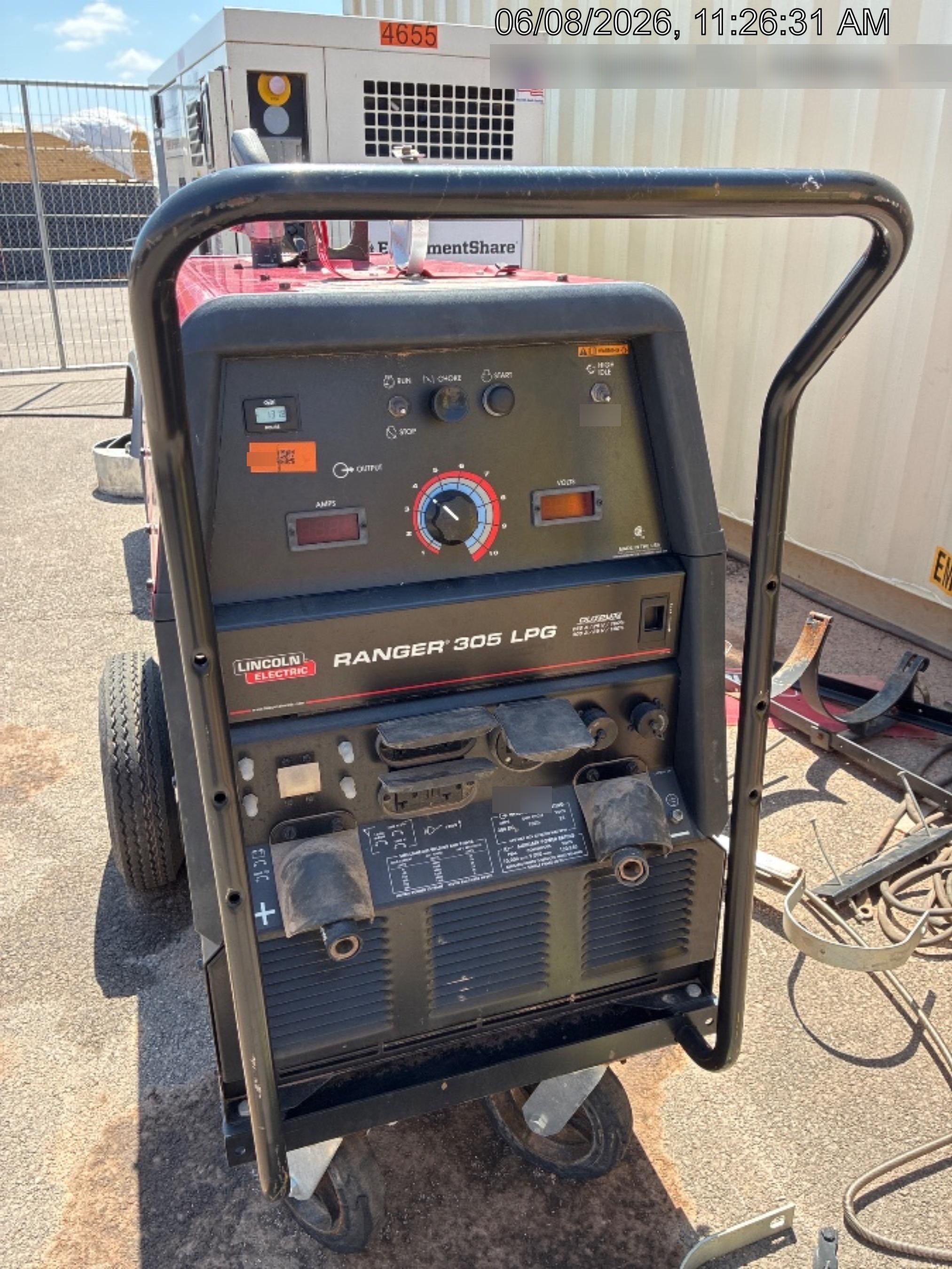 2024 Lincoln Electric Ranger 305 LPG Ranger 305 LPG (KOHLER) ONEPAK K5168-1 Red