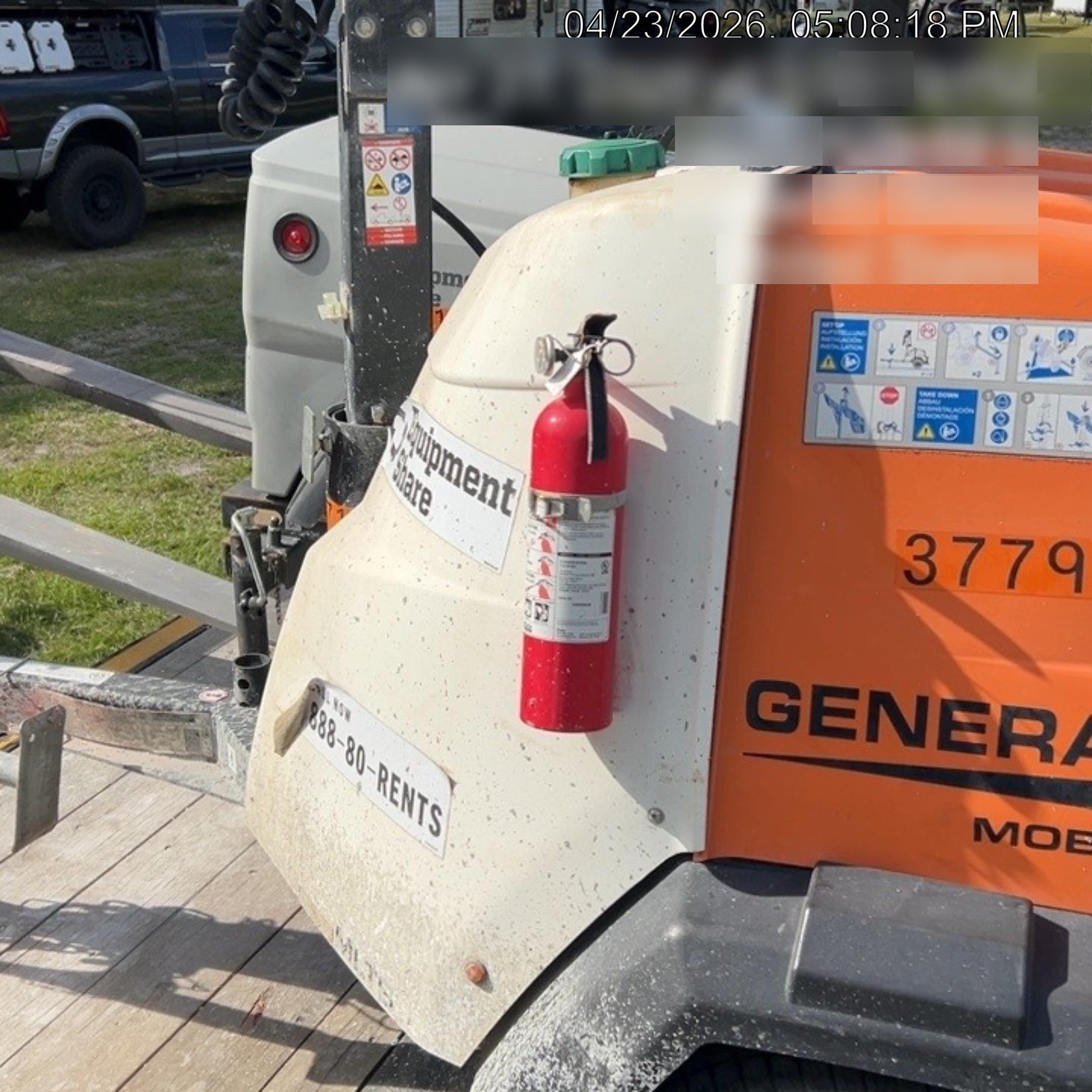 2023 Generac MLT2 Diesel, Flex Switch 120V Input, Powerzone Controller, 
(4) 320W LED Lights, 4kW Generator, 39.9 Gal Fuel Tank, 2" Ball, T3