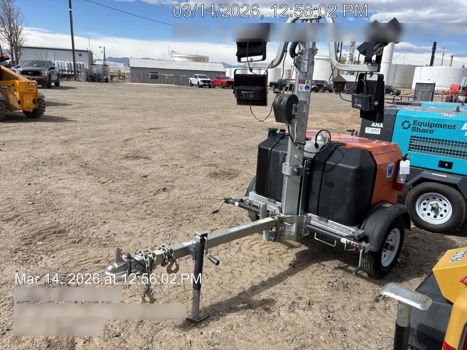 2023 Wanco WLTT-4MM4K Diesel, Deep Sea Controller, Shore Power Plug, Auto Start, (4) 350W LED Floodlights, 4kW Generator, 60 Gal Fuel Tank, 2" Ball, T3