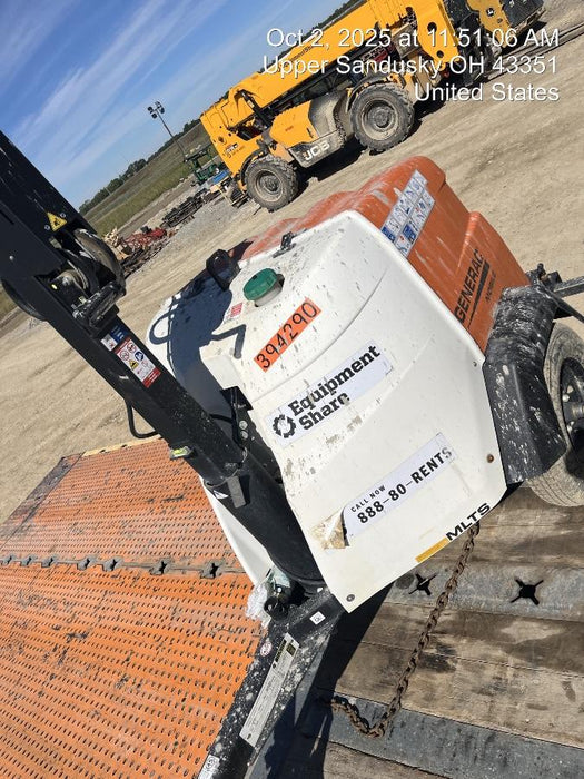 2024 Generac MLT2 Diesel, Flex Switch 120V Input, Powerzone Controller, 
(4) 320W LED Lights, 4kW Generator, 39.9 Gal Fuel Tank, 2" Ball, T3