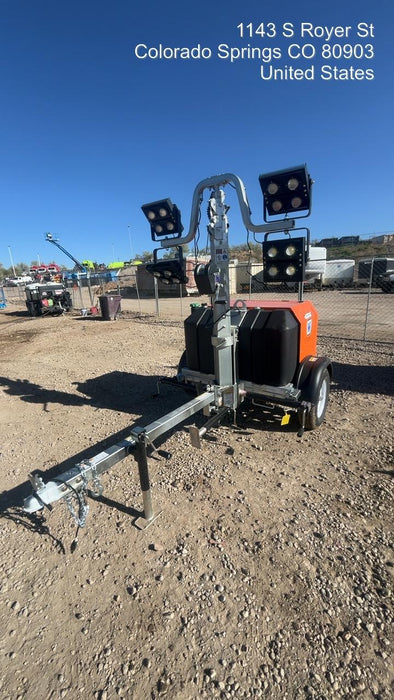 2023 Wanco WLTT-4MM4K Diesel, Deep Sea Controller, Shore Power Plug, Auto Start, (4) 350W LED Floodlights, 4kW Generator, 60 Gal Fuel Tank, 2" Ball, T3