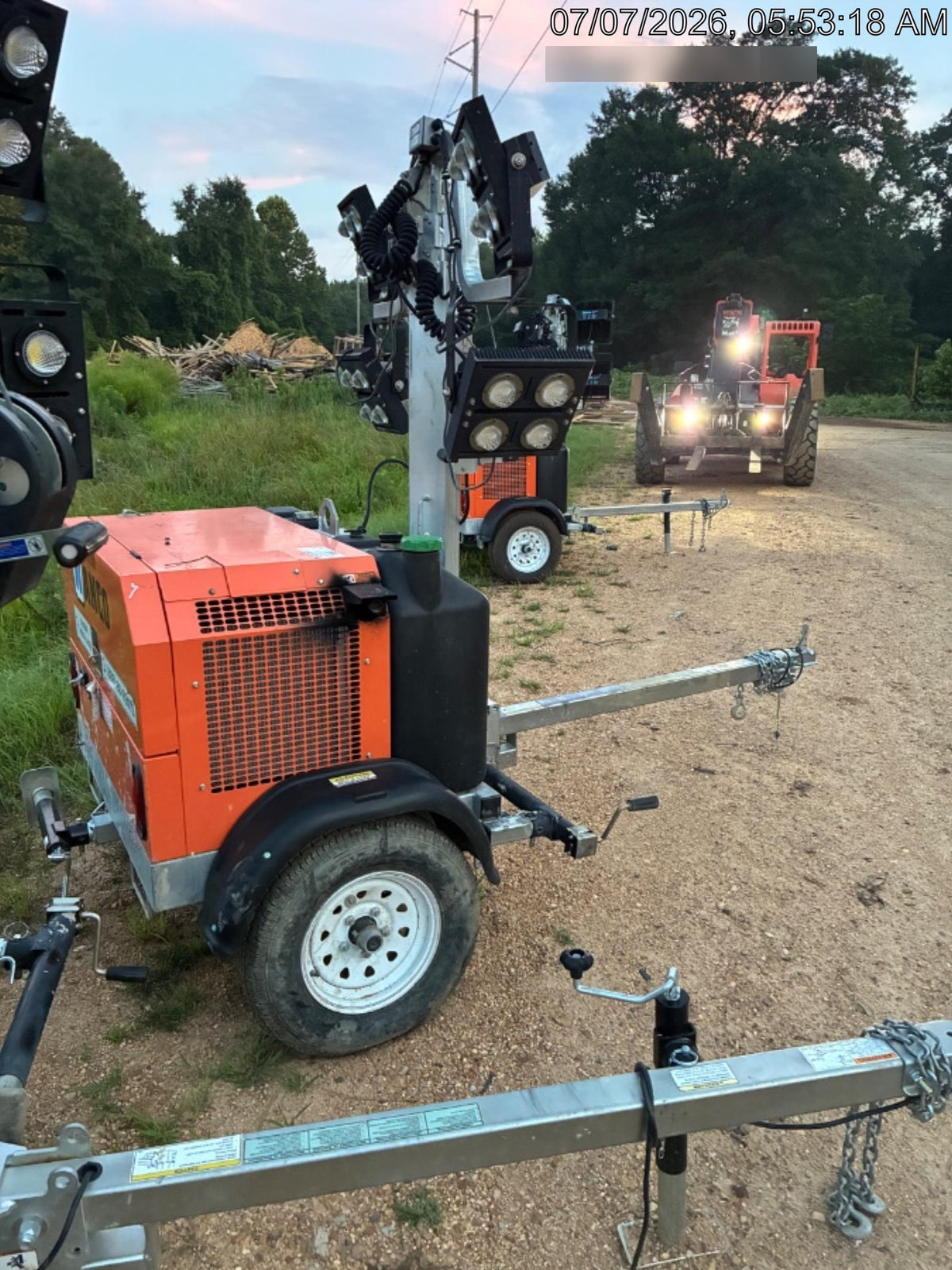 2023 Wanco WLTT-4MM4K Diesel, Deep Sea Controller, Shore Power Plug, Auto Start, (4) 350W LED Floodlights, 4kW Generator, 60 Gal Fuel Tank, 2" Ball, T3