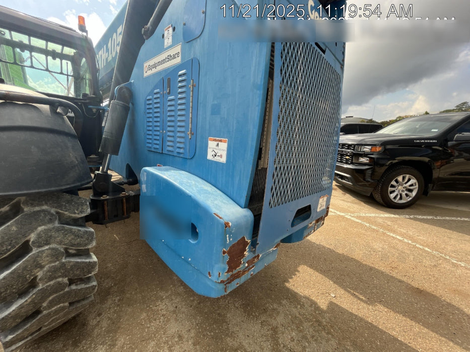 2018 Genie GTH-1056 Genie GTH-1056 w/Enclosed Cab w/HVAC, Work Lights, Solid Tires, Beacon, 60" Carriage and Forks
