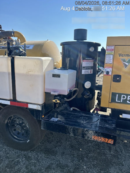 2022 Vac-Tron LP573XDT T4 Koehler Diesel Engine, 500 Gallon Debris Tank, x2 100 Gallon Water Tanks