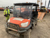Kubota RTV-X1140W-H 4WD utility cart -LED strobe -Windshield tempered glass -Plastic canopy -Wire harness kit -Backup alarm