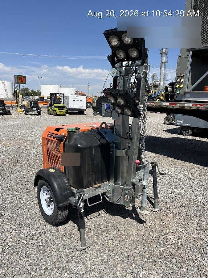 2024 Wanco WLTT-4MM4K Diesel, Deep Sea Controller, Shore Power Plug, Auto Start, (4) 350W LED Floodlights, 4kW Generator, 60 Gal Fuel Tank, 2" Ball, T3
