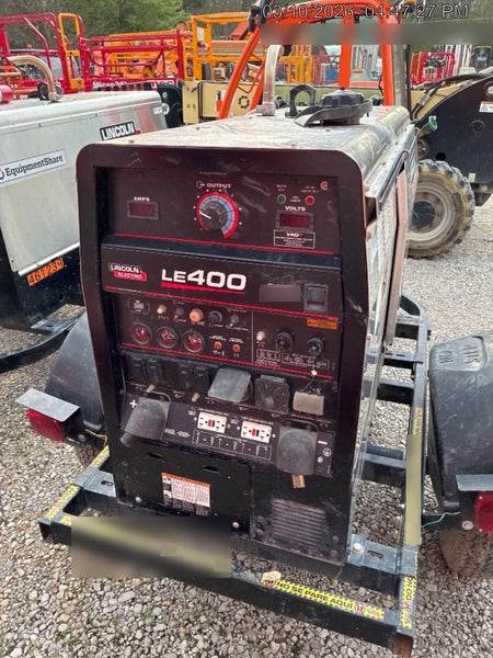 2024 Lincoln Electric LE400 Kubota V1505, Trlr, Cable Rack, Light Kit, ES Decals, T3