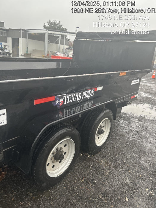 2025 TEXAS PRIDE TRAILERS DT714416KBP