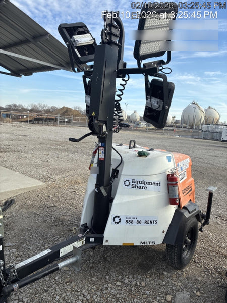 2023 Generac MLT2 Diesel, Flex Switch 120V Input, Powerzone Controller, (4) 320W LED Lights, 4kW Generator, 39.9 Gal Fuel Tank, 2" Ball, T3