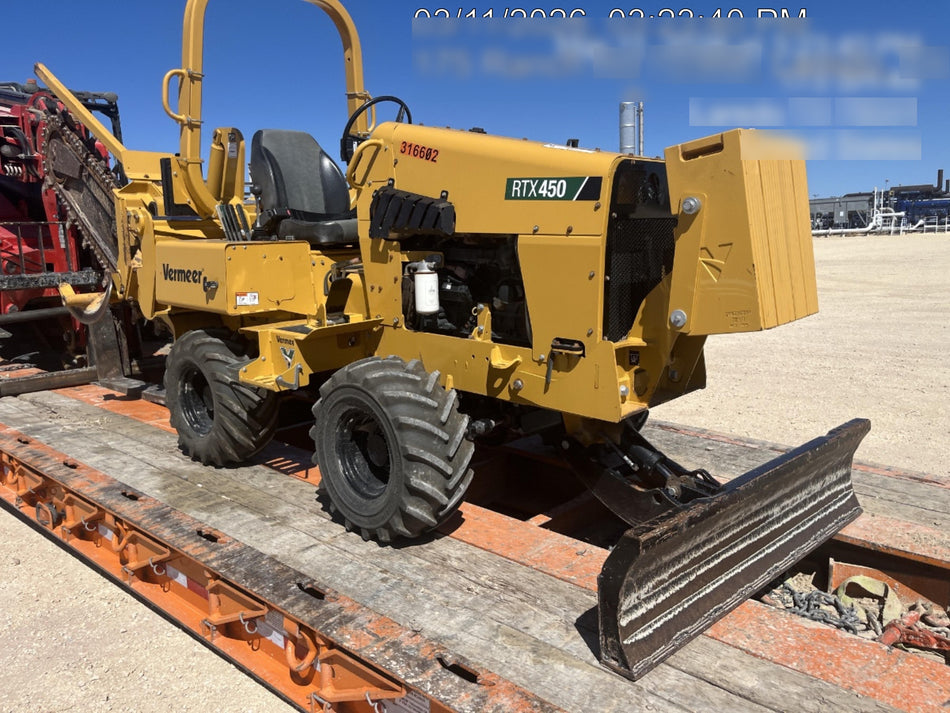 2023 VERMEER RTX450