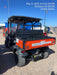 2021 Kubota RTV-X1140W-H Plastic Canopy, Windshield Acrylic Clear, LED Strobe Light, Wire Harness Kit, Back up Alarm