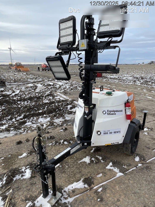 2024 Generac MLT2 Diesel, Flex Switch 120V Input, Powerzone Controller, 
(4) 320W LED Lights, 4kW Generator, 39.9 Gal Fuel Tank, 2" Ball, T3