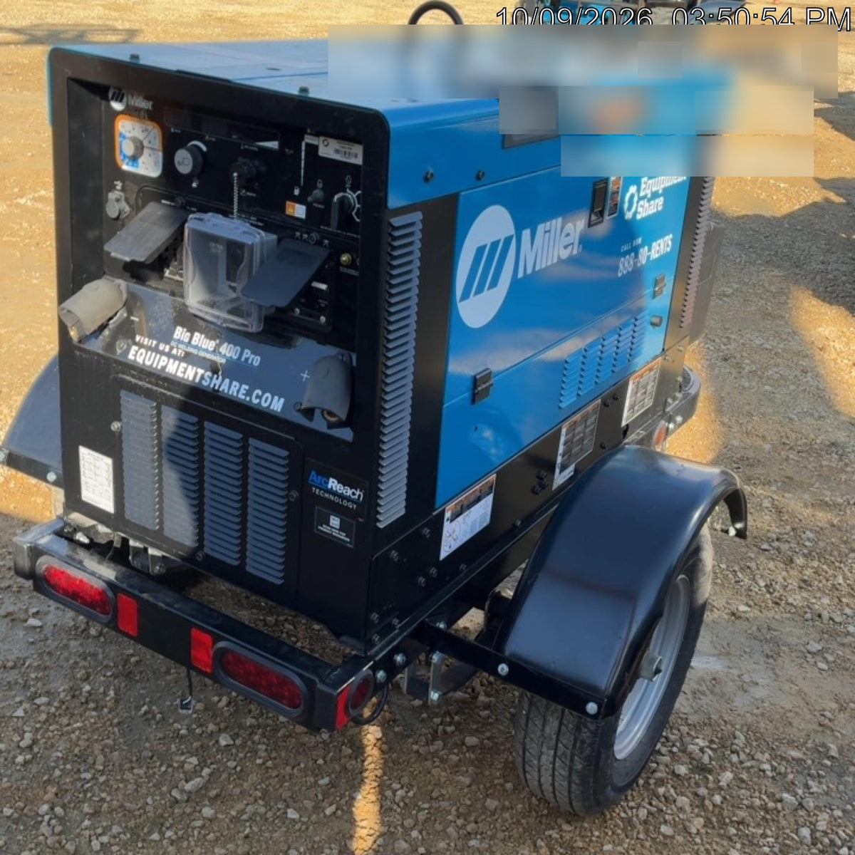 2026 MILLER ELECTRIC BIG BLUE 400