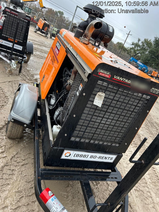 2022 Lincoln Electric Vantage 549X Crosslink Technology, Trailer Mounted, ES Decals, T3