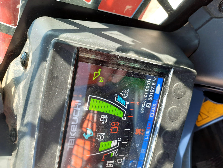 2020 Takeuchi TL12V2-CRH Cab, Rubber Track, & HF