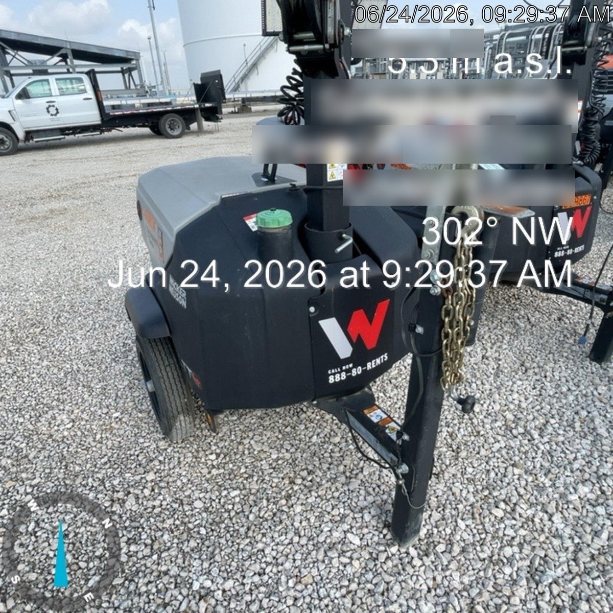 2024 Wacker Neuson LTT4 Diesel, Kohler KDW702, Deep Sea Controller, Auto Start, LED 320W, Bypass Outlet, T3