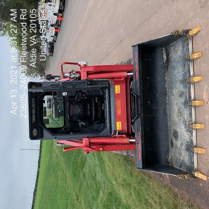 2020 Takeuchi TL6CR Cab/Heat/Air, Hydraulic QC