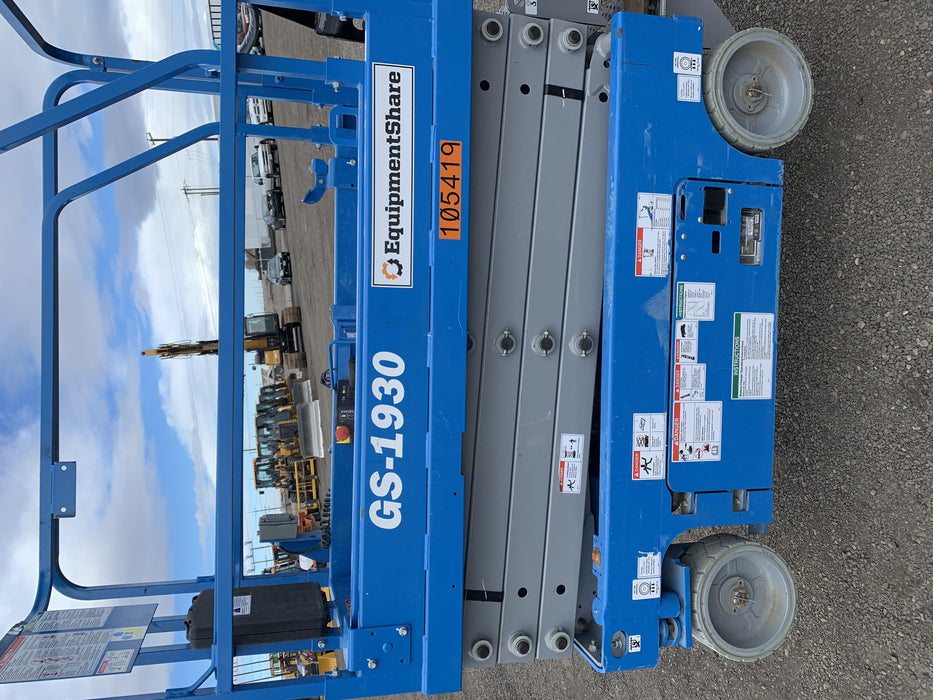 2020 Genie GS-1930 Standard Machine, 800W Inverter