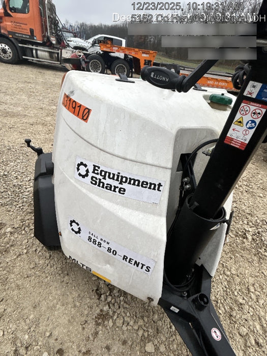 2023 Generac MLT2 Diesel, Flex Switch 120V Input, Powerzone Controller, (4) 320W LED Lights, 4kW Generator, 39.9 Gal Fuel Tank, 2" Ball, T3