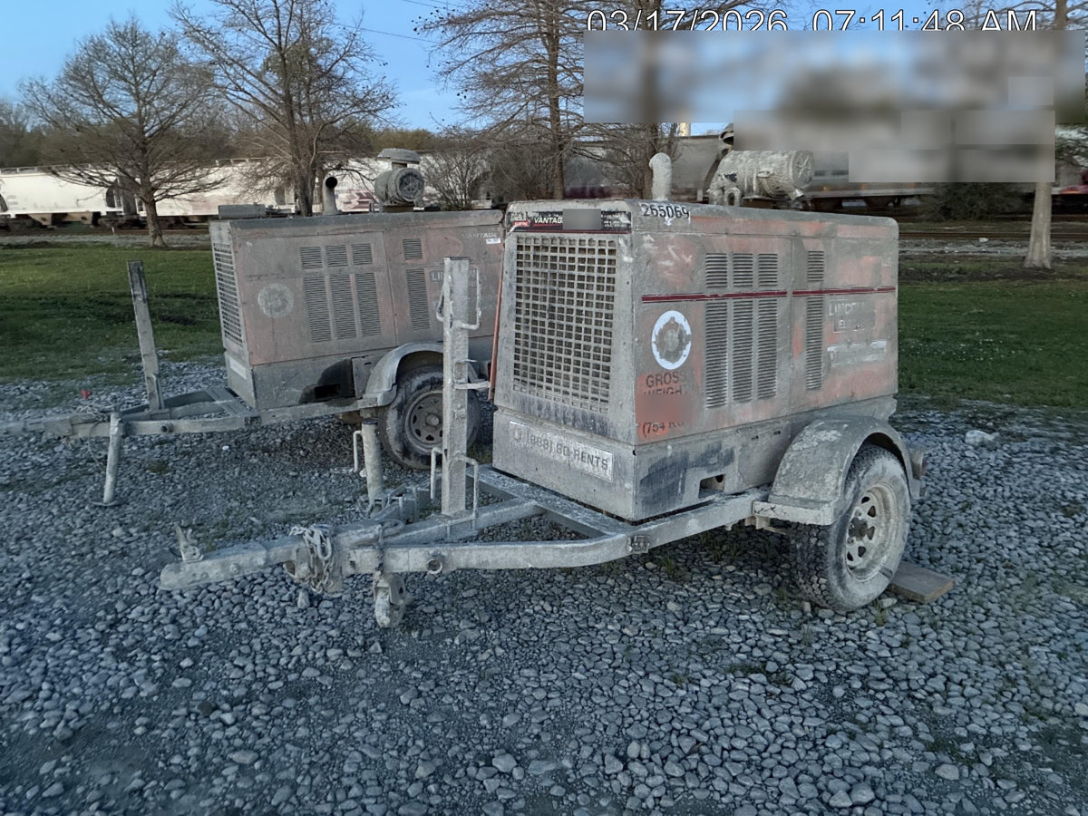 2022 Lincoln Electric Vantage 549X Crosslink Technology, Trailer Mounted, ES Decals, T3