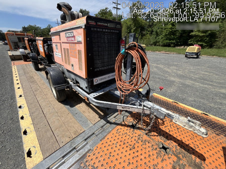 2021 Lincoln Electric Vantage 549X Ready Pak 3, ORANGE (includes trailer, cable rack, fender light kit)