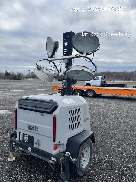 2019 Wacker Neuson LTV6L-MH Wacker Neuson LTV6L Mobile Light Tower w/Fuel Level Sensor Installed