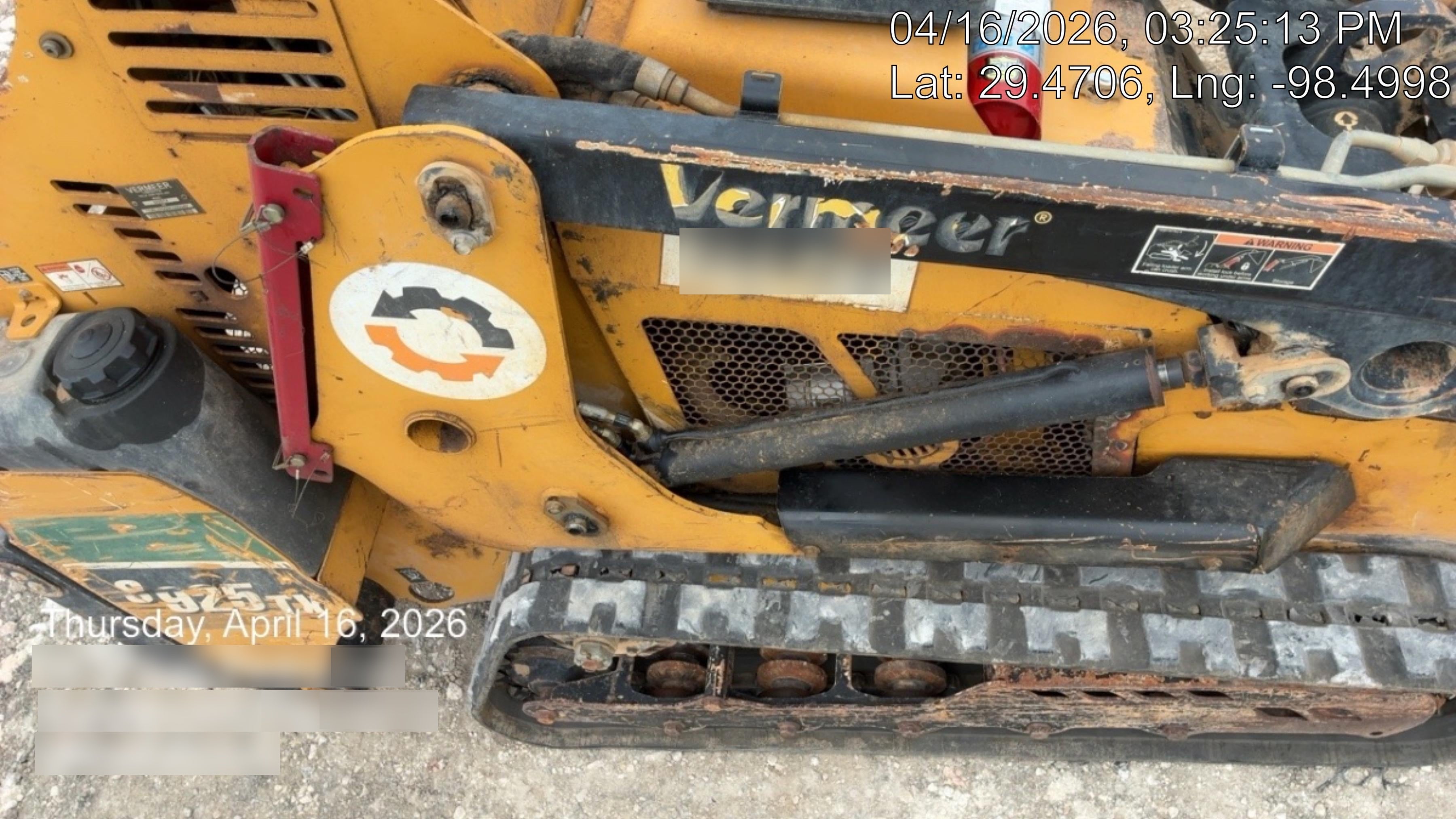 2019 VERMEER S925TX