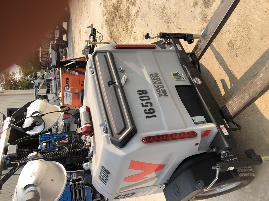 2018 Wacker Neuson LTV6L-MH Wacker Neuson LTV6L Mobile Light Tower w/Fuel Level Sensor Installed