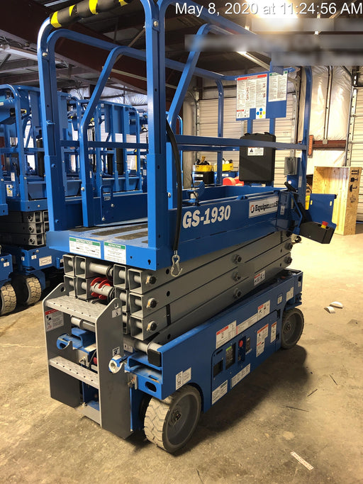 2020 Genie GS-1930 Fixed rails with chain entry gate - Pre A92.20