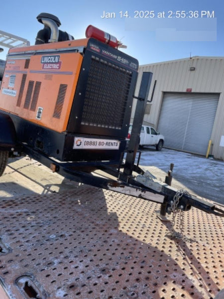 2021 Lincoln Electric Vantage 549X Ready Pak 3, ORANGE (includes trailer, cable rack, fender light kit)