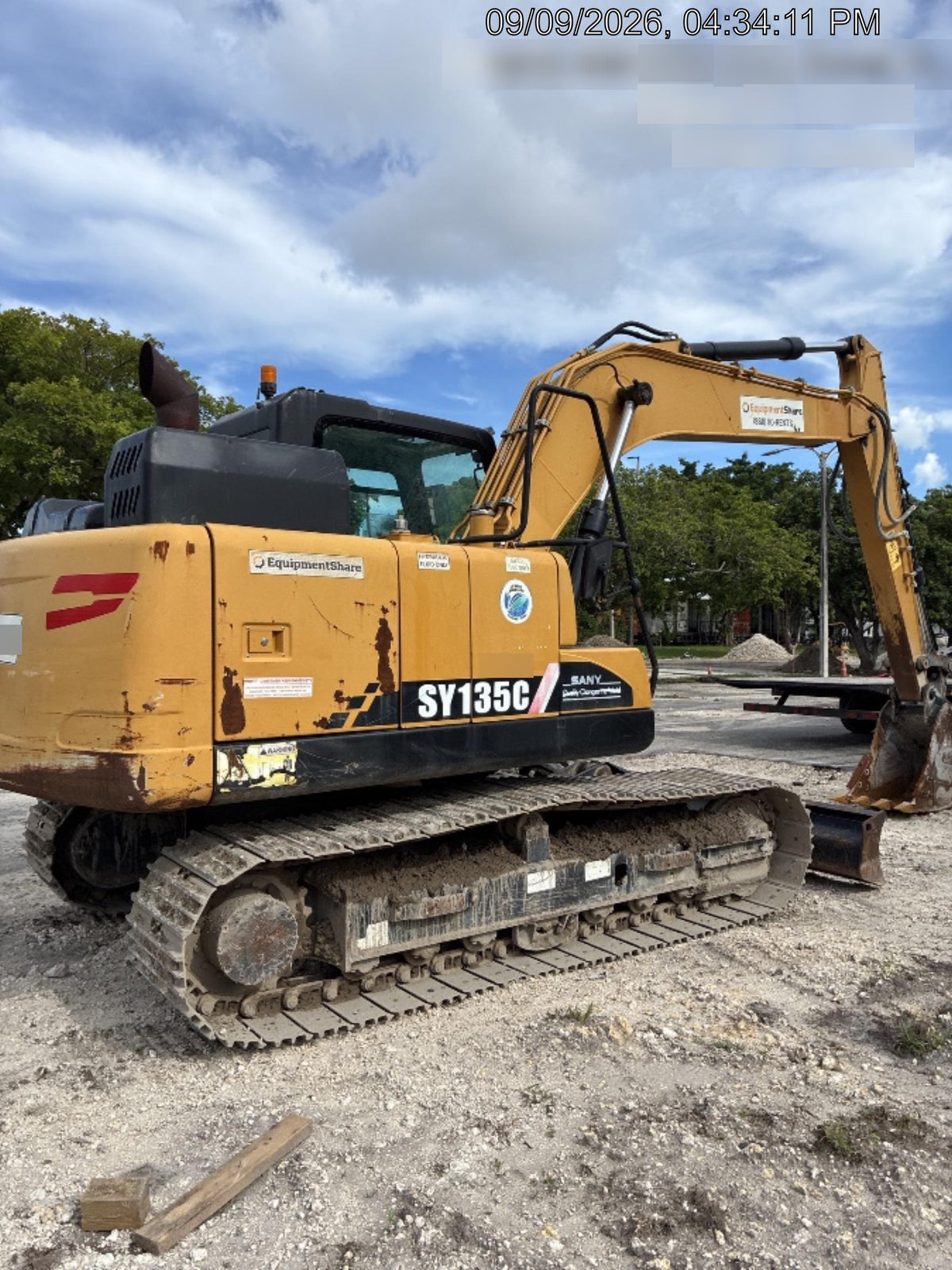 2019 SANY SY135C