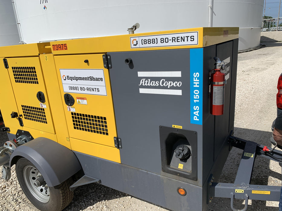 2020 ATLAS COPCO PAS 150 HF CS Enclosed