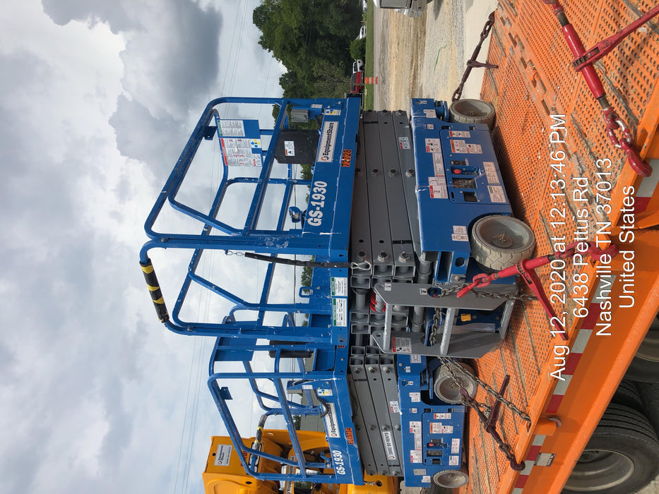 2020 Genie GS-1930 Fixed rails with chain entry gate - Pre A92.20