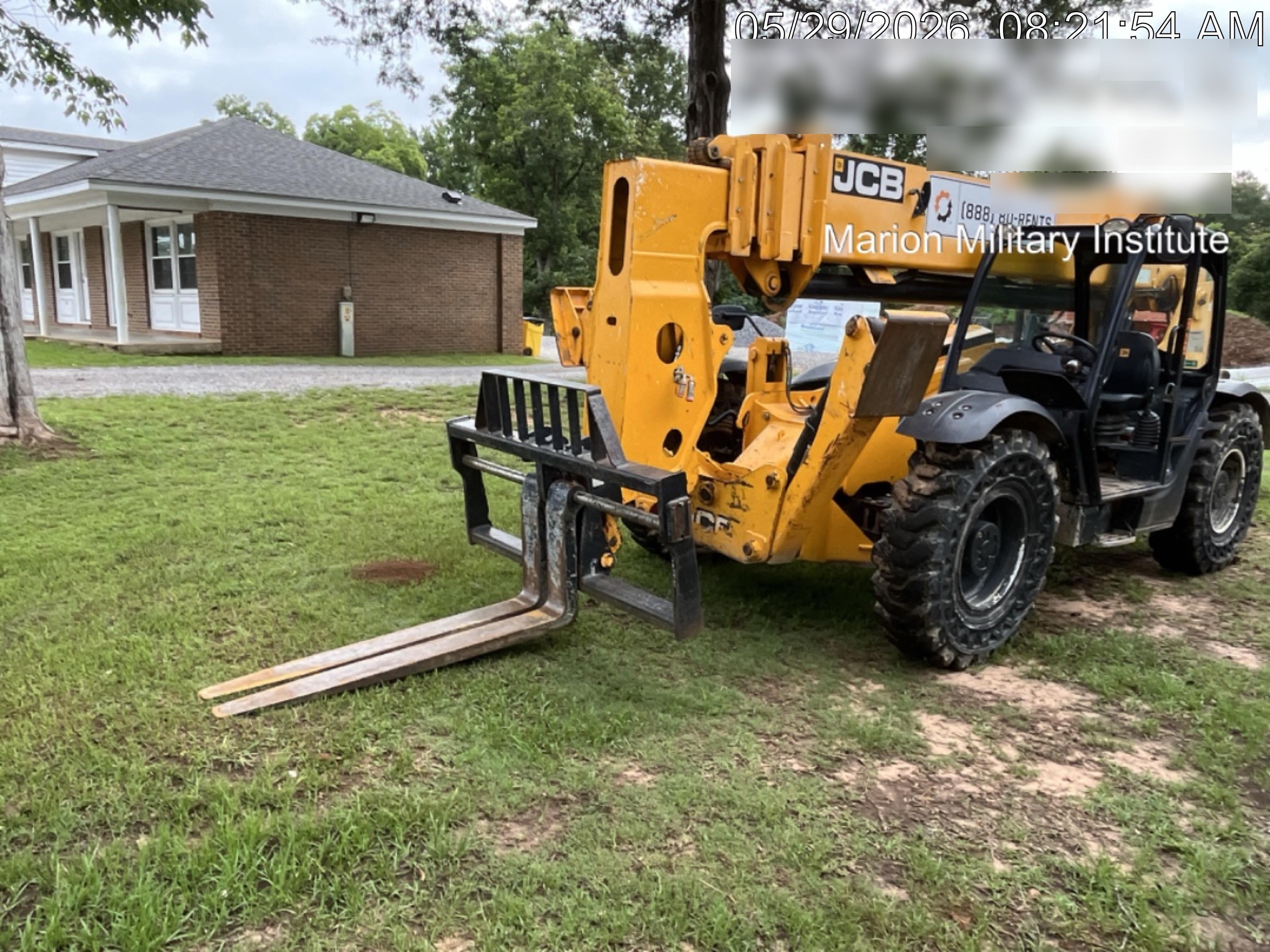 2020 JCB 510-56 Canopy, Solid Tires, Work Lights, Beacon, Aux Hydraulics, Back up Alarm, Lifting Eye, ES Decals