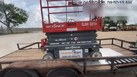 2017 Skyjack SJIII-3219 SJ3219, Trojan Battery Set, Extended Warranty 5yr/5k hr