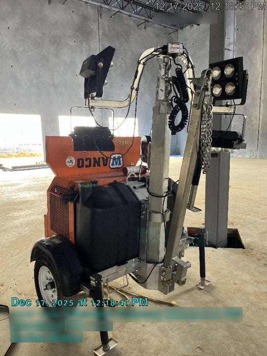 2023 Wanco WLTT-4MM4K Diesel, Deep Sea Controller, Shore Power Plug, Auto Start, (4) 350W LED Floodlights, 4kW Generator, 60 Gal Fuel Tank, 2" Ball, T3