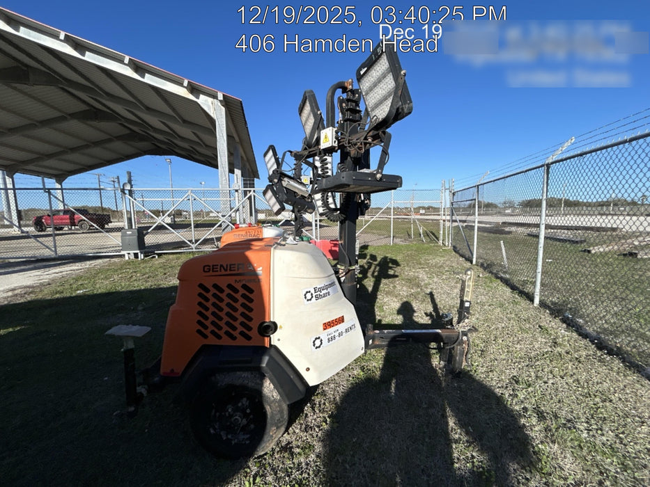 2024 Generac MLT2 Diesel, Flex Switch 120V Input, Powerzone Controller, 
(4) 320W LED Lights, 4kW Generator, 39.9 Gal Fuel Tank, 2" Ball, T3