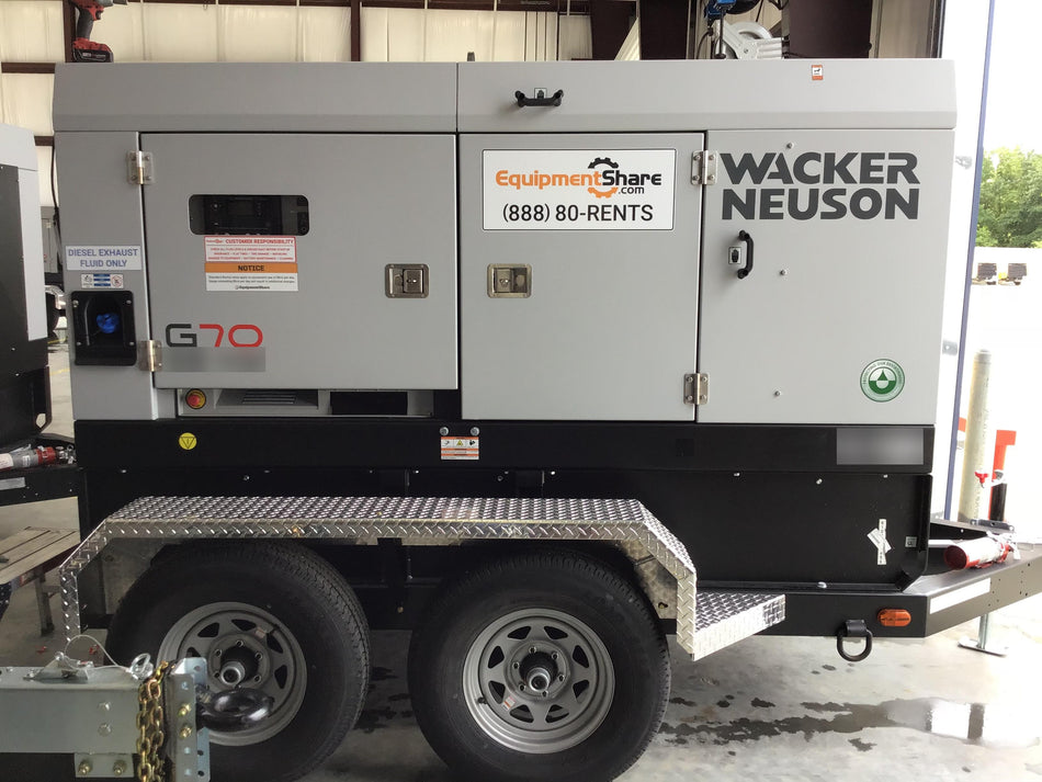 2018 WACKER NEUSON G70