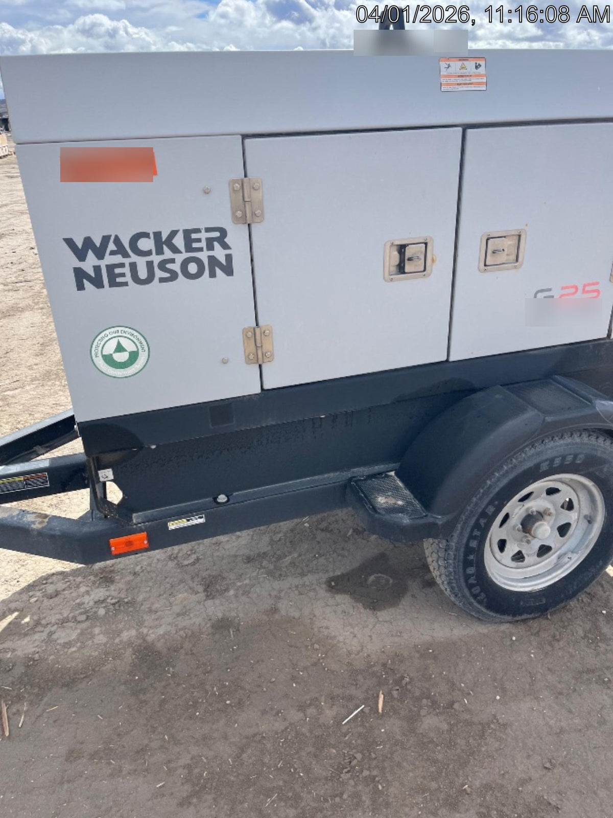 2019 WACKER NEUSON G25