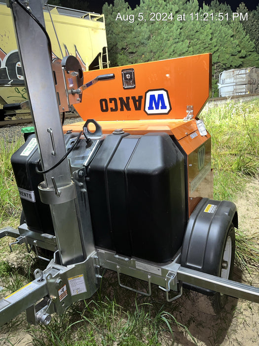 2024 Wanco WLTT-4MM4K Diesel, Deep Sea Controller, Shore Power Plug, Auto Start, (4) 350W LED Floodlights, 4kW Generator, 60 Gal Fuel Tank, 2" Ball, T3