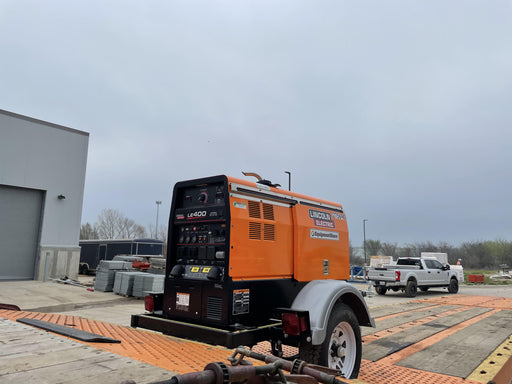 2022 Lincoln Electric LE400 Kubota V1505, Trlr, Cable Rack, Light Kit, ES Decals, T3