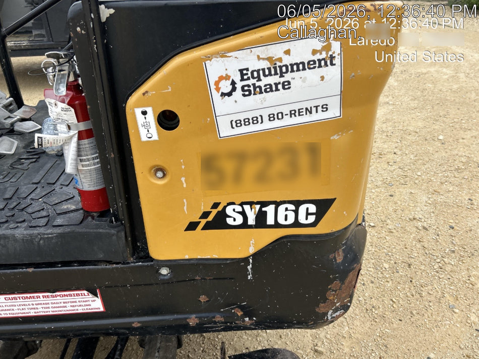 2019 SANY SY16