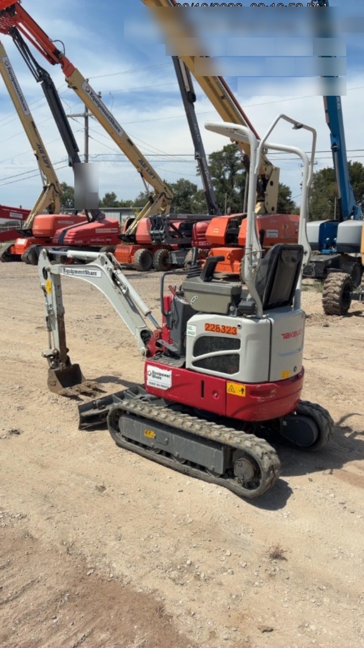 2022 TAKEUCHI TB210R