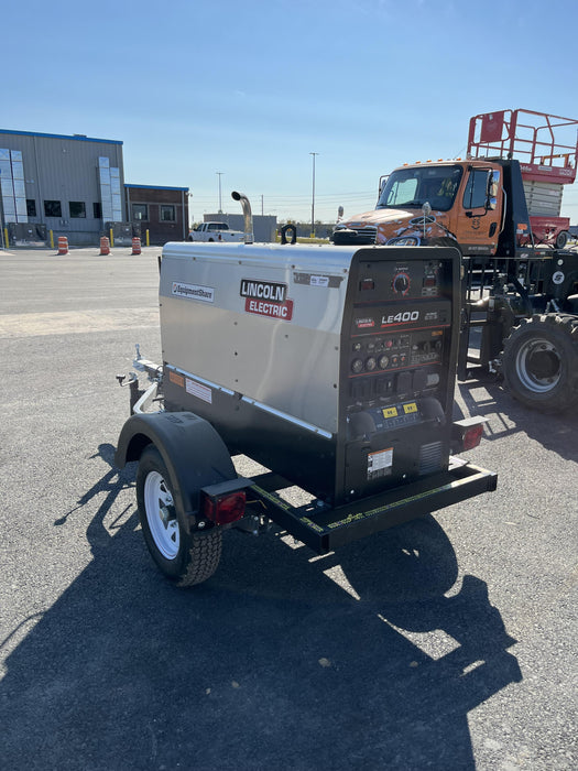 2024 Lincoln Electric LE400 Kubota V1505, Trlr, Cable Rack, Light Kit, ES Decals, T3