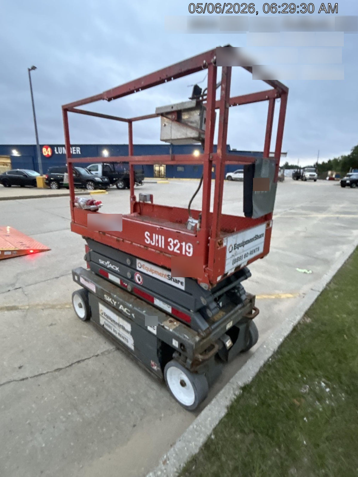 2018 Skyjack SJIII-3219 Skyjack SJIII3219 Scissor Lift w/Trojan Batteries