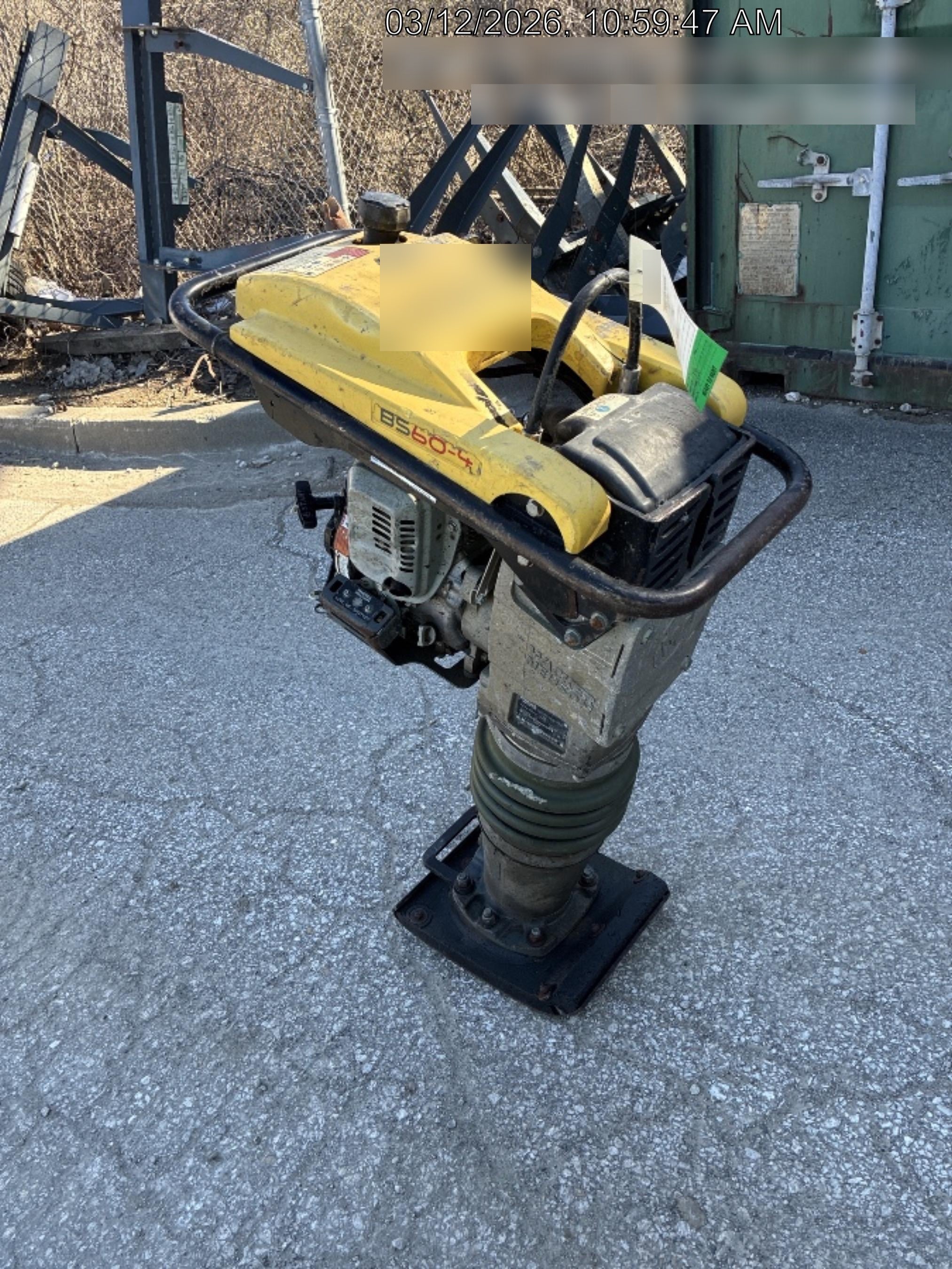2018 WACKER NEUSON BS60-4As