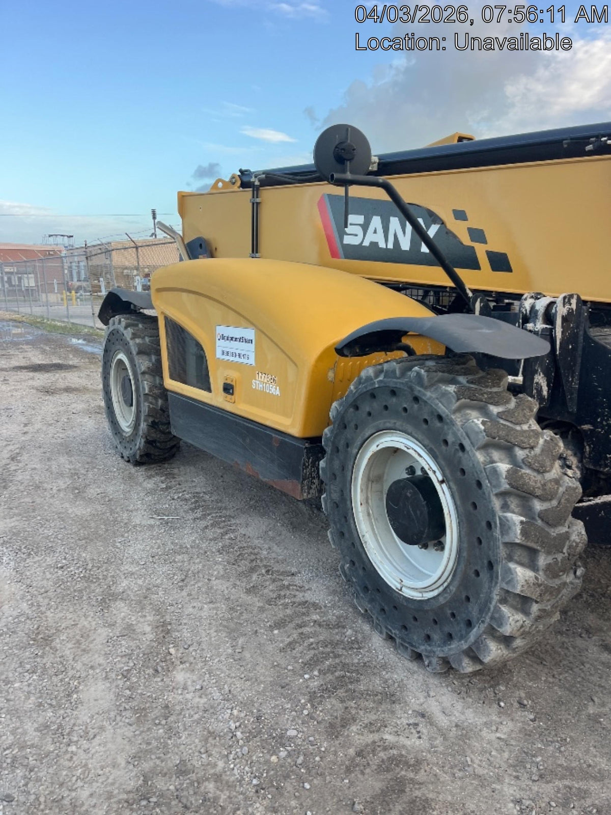 2021 SANY STH1056