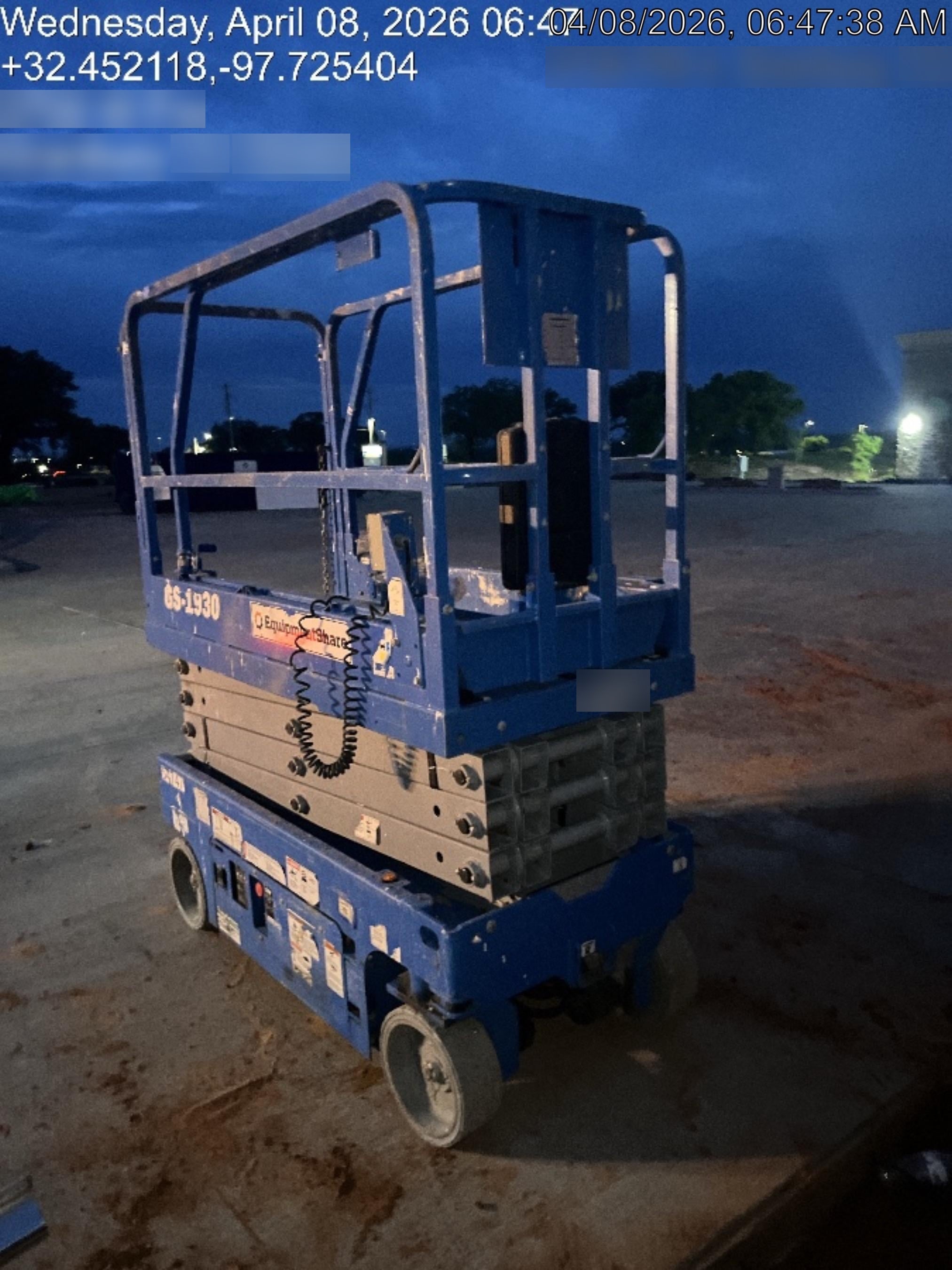 2020 Genie GS-1930 Standard Machine